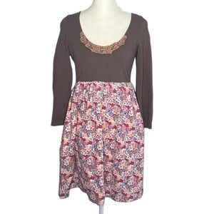 Vintage Babydoll Free People Y2k 2000’s Boho Floral Dress size small
